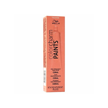 Wella Color Charm Paints Semi-Permanent Hair Color – Coral - 2 oz - ANNS BEAUTY SUPPLY